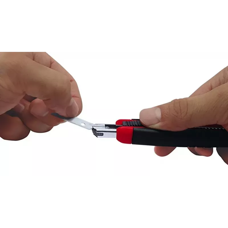 Cutter retrátil Wedo 78 409 preto vermelho