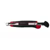 Cutter retrátil Wedo 78 409 preto vermelho