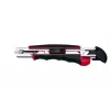Cutter WEDO 78 418 preto vermelho lâmina retrátil