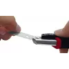 Cutter WEDO 78 418 preto vermelho lâmina retrátil