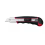 Cutter WEDO 78 418 preto vermelho lâmina retrátil
