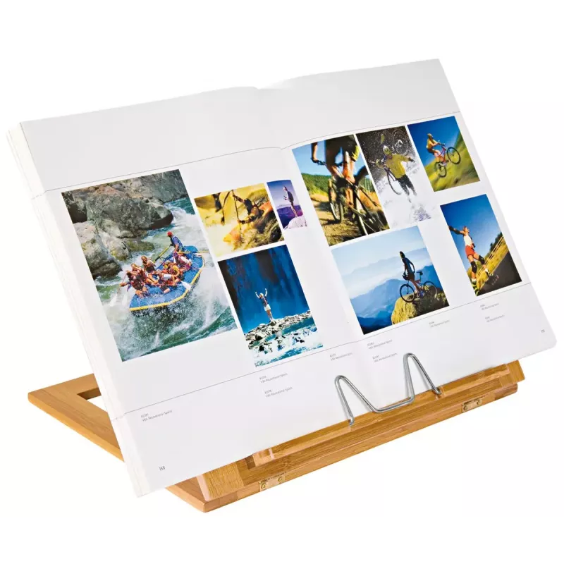 Suporte para livros WEDO 211 3107 madeira bambu