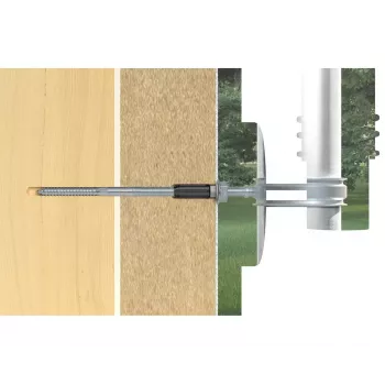Conjunto de parafusos e buchas Fischer 45686