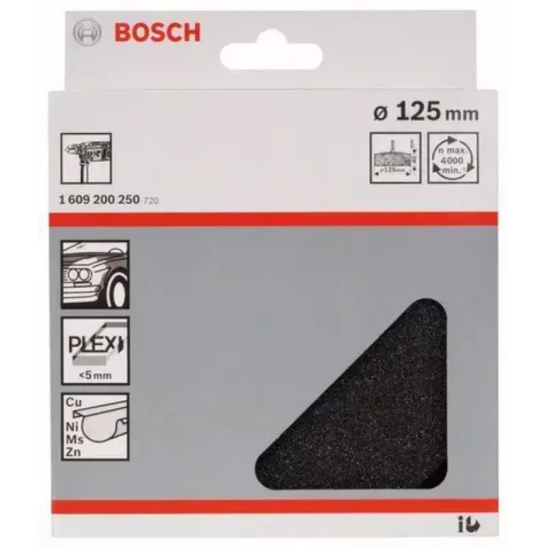 Bosch 1 609 200 250 acessório de polimento para ferramenta rotativa disco de polimento
