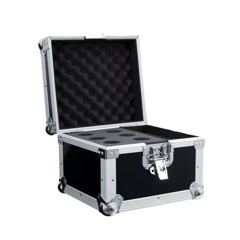 Flightcase Roadinger 30109891 contraplacado preto prateado 4,1 kg