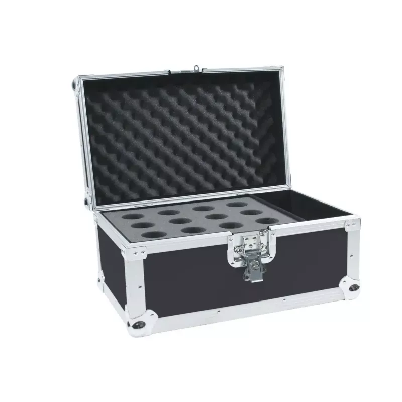 Flightcase Roadinger 30109895 contraplacado preto prateado 5,5 kg