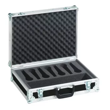 Flightcase Roadinger 30109900 contraplacado preto prateado 2,1 kg