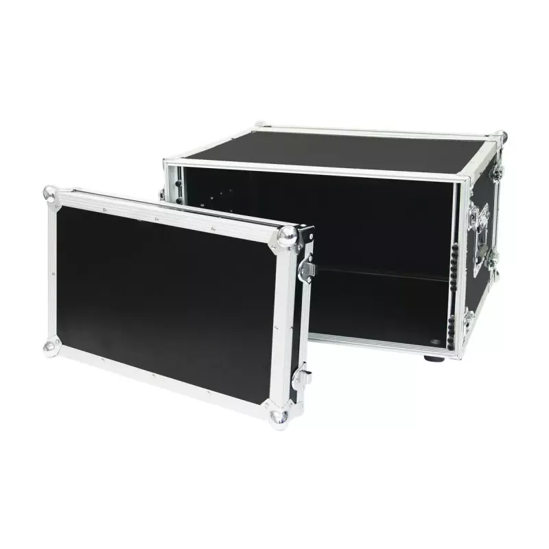 Flightcase Roadinger 30107217 contraplacado preto prateado 5,4 kg