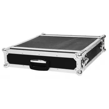 Flightcase Roadinger 30107200 contraplacado preto prateado 5,2 kg