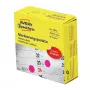Etiqueta autocolante Avery 3854 redonda permanente magenta 250 unid.