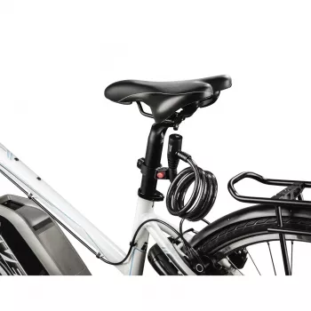 Hama 00178110 cadeado para bicicleta preto 1200 mm cadeado de cabo
