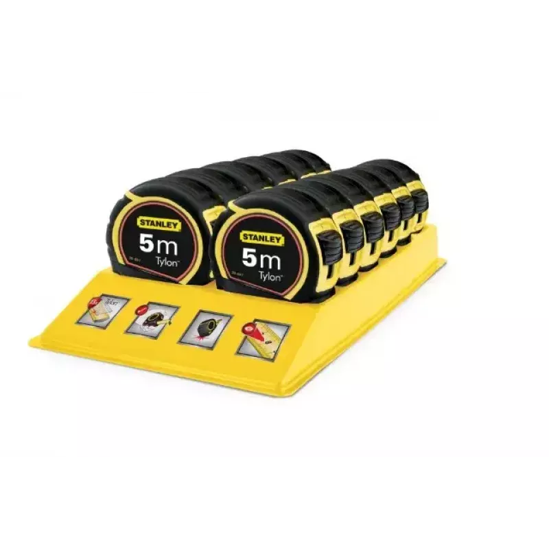 Fita métrica Stanley 0-30-697 5 m preto amarelo