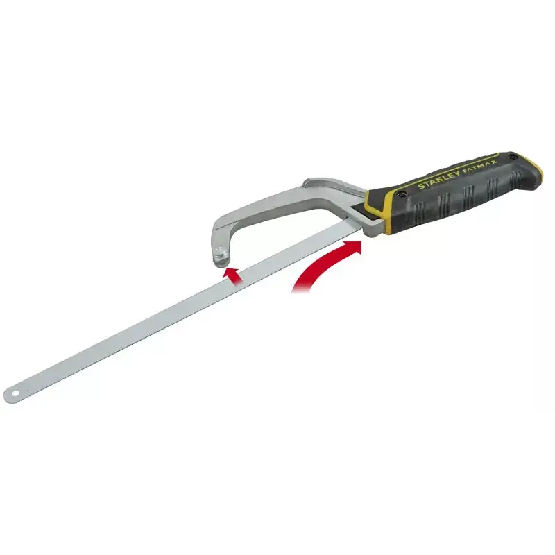 Serra de arco Stanley 0-15-211 25 cm preto amarelo punho de plástico