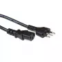 Cabo de alimentação ACT Powercord ficha italiana - C13 preto 2,5 m
