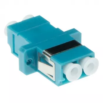 Adaptador LC duplex de fibra ótica multimodo OM3 ACT