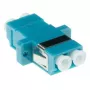 Adaptador LC duplex de fibra ótica multimodo OM3 ACT