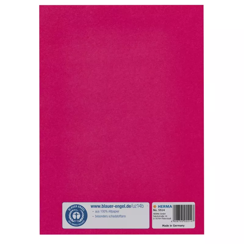 Capa para revistas/livros HERMA 5514 rosa
