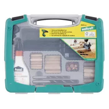 Conjunto de buchas wolfcraft GmbH Universal Dübelmaster