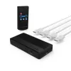 Hama 00121760 comutador de vídeo HDMI preto 1080p DTS-HD Dolby Digital