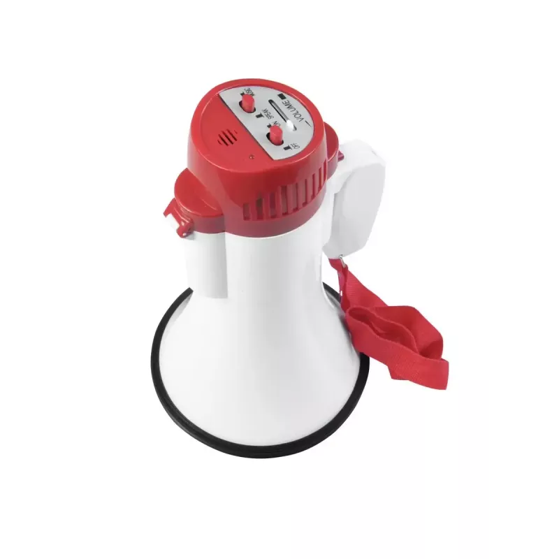 Megafone Omnitronic 80710920 interior/exterior 10 W vermelho branco