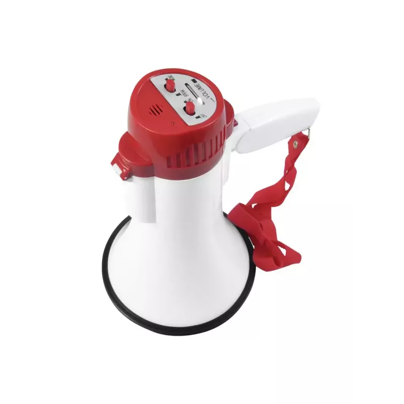 Megafone Omnitronic 80710920 interior/exterior 10 W vermelho branco