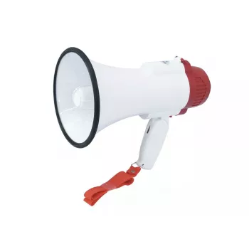 Megafone Omnitronic 80710920 interior/exterior 10 W vermelho branco