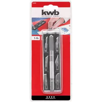 Faca multiusos KWB 014920 faca de lâmina tipo razor largura da lâmina 5 mm