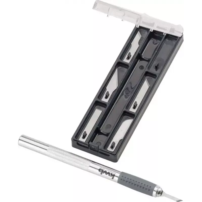 Faca multiusos KWB 014920 faca de lâmina tipo razor largura da lâmina 5 mm