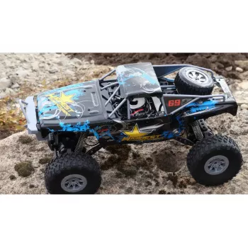 Camião crawler Amewi Double Bridge modelo telecomandado 1:10
