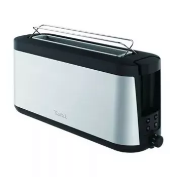Torradeira Tefal TL4308 2 fatias 1000 W preto aço inoxidável