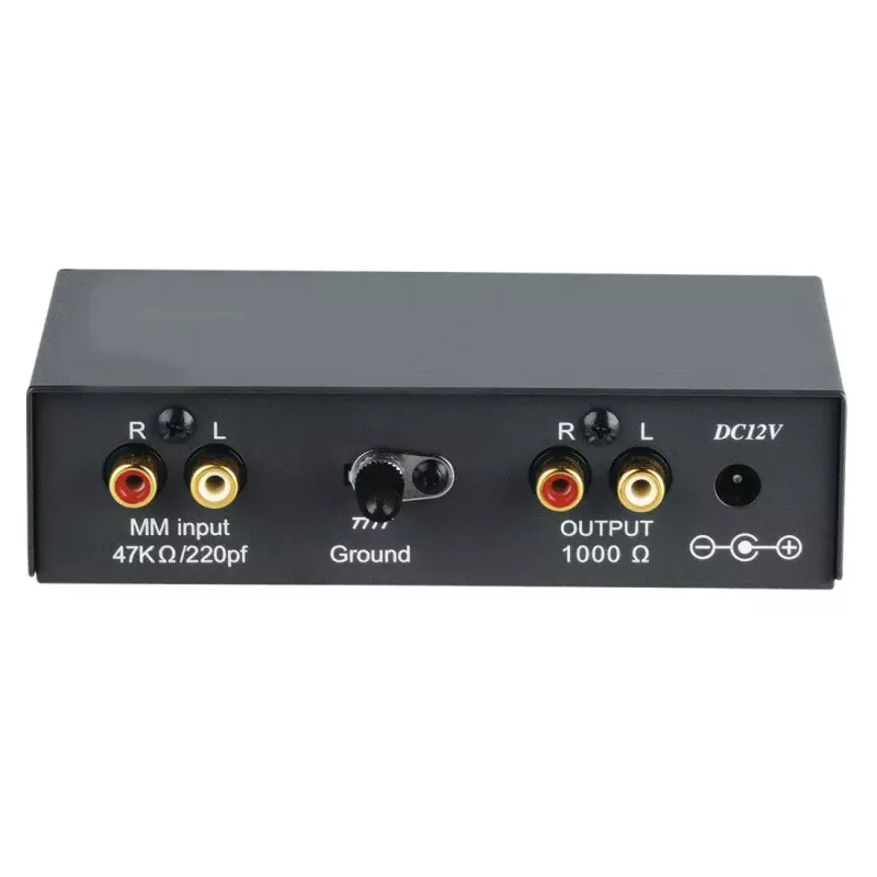 Hama Pré-amplificador estéreo Phono PA 005 preto, prateado