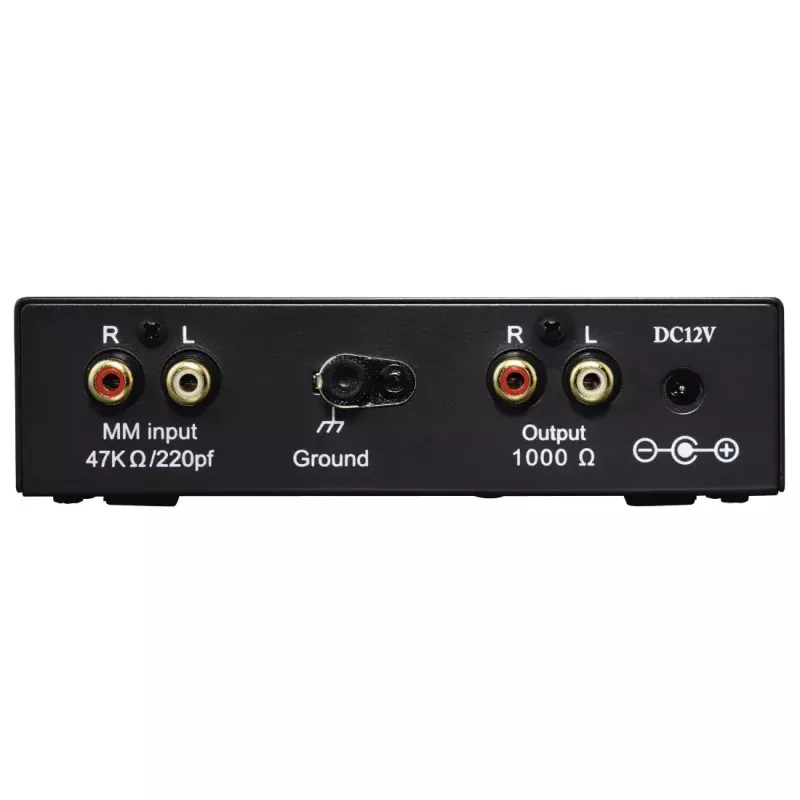 Hama Pré-amplificador estéreo Phono PA 005 preto, prateado