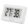 Estação meteorológica digital HAMA 00186363 – termómetro e higrómetro interior, humidade 20–95 %, branco, pilha CR2025