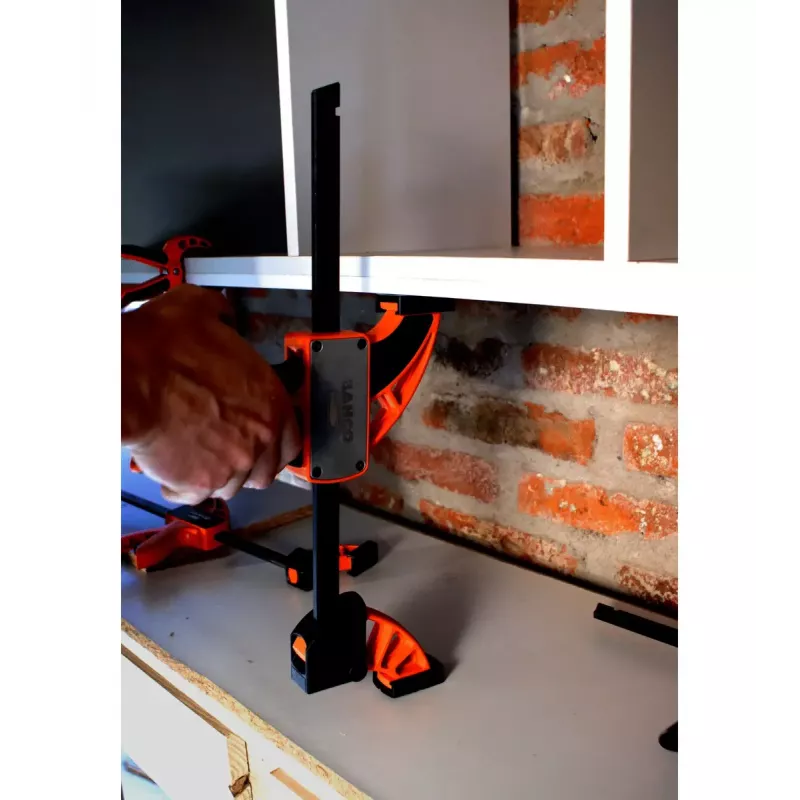 Garra de catraca Bahco QCB-300 30 cm preto laranja