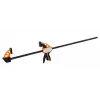 Garra de catraca Bahco QCB-300 30 cm preto laranja
