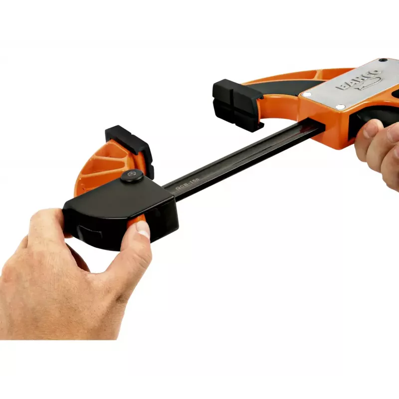 Garra de catraca Bahco QCB-300 30 cm preto laranja