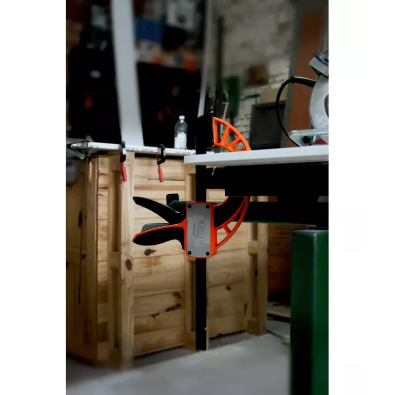 Garra de catraca Bahco QCB-300 30 cm preto laranja