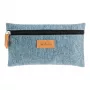 Estojo de lápis macio Herlitz GREENline poliéster cinzento 210x15x123 mm