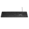 eSTUFF GLB211102 teclado de escritório USB QWERTY nórdico preto