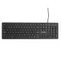 eSTUFF GLB211202 teclado de escritório USB QWERTY US International preto
