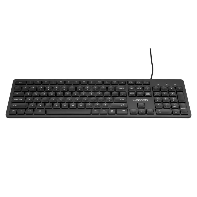 eSTUFF GLB211202 teclado de escritório USB QWERTY US International preto