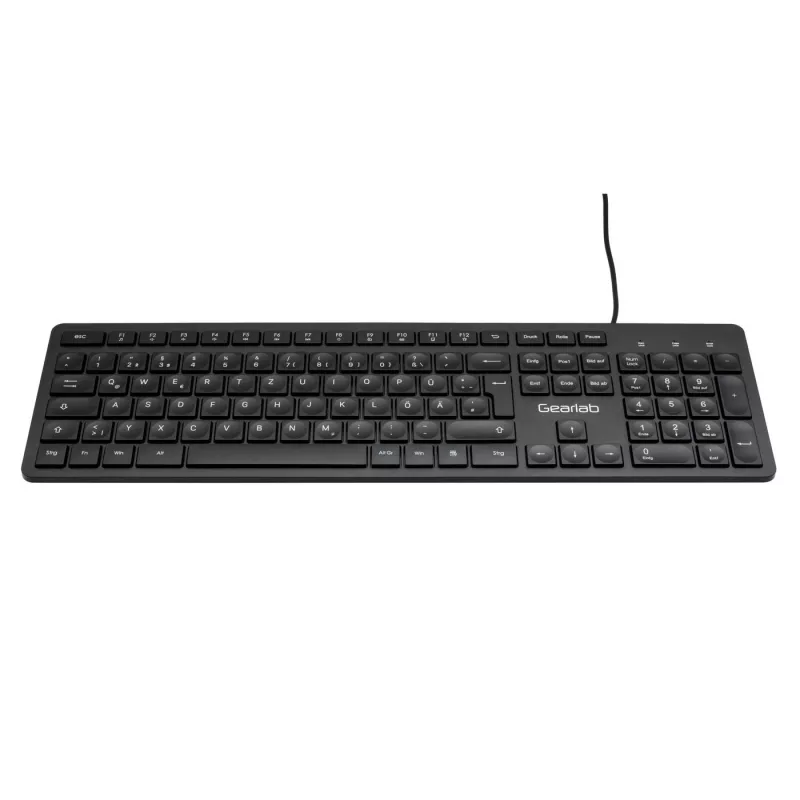 eSTUFF GLB211402 teclado de escritório USB QWERTZ alemão preto