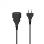 Hama 00223262 Extensão elétrica 3 m 1 saída AC interior preto