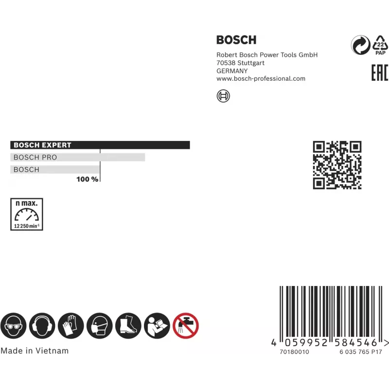 Bosch 2 608 901 391 disco de corte para ferramenta rotativa