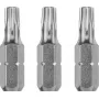 Bits para chave de fendas KWB 121230 3 unid. Torx T30 25 mm
