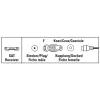 Hama 00205222 conector coaxial tipo F 1 unid.