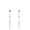 Hama 00205254 cabo coaxial 7,5 m F branco