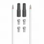 Cabo coaxial Hama 00205043 40 m branco ficha 1 coaxial ficha 2 coaxial