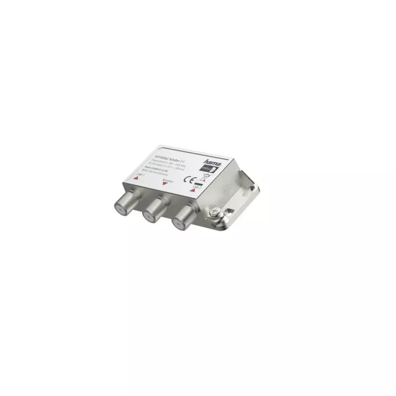 Hama 00205289 comutador SAT DiSEqC 2-1
