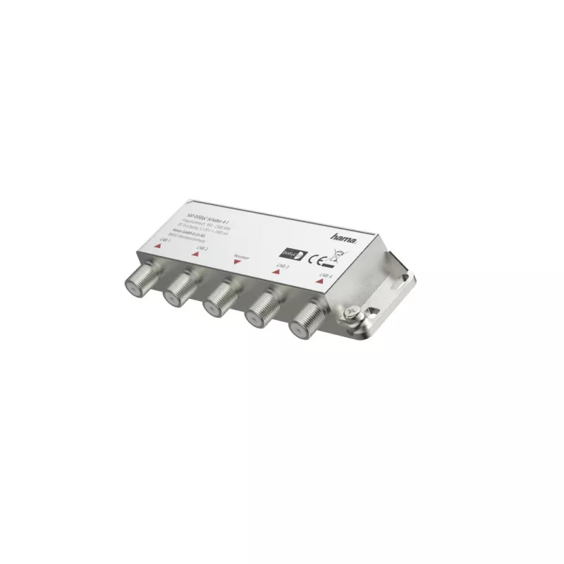 Hama comutador SAT DiSEqC 4/1, 950-2500 MHz